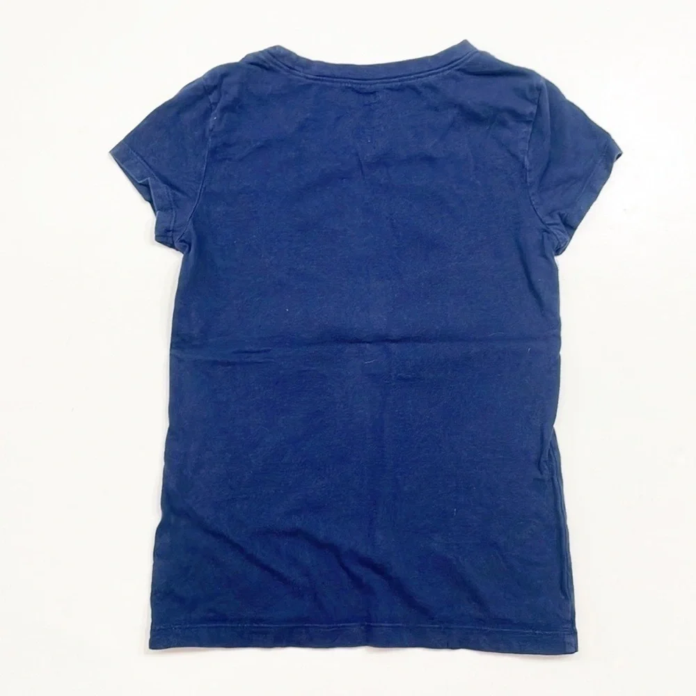 Old Navy girls navy blue short sleeve t-shirt